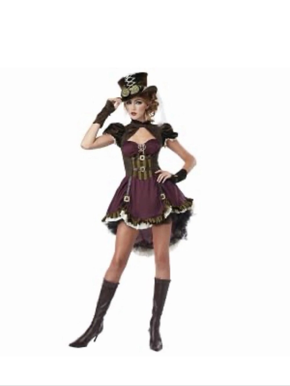 Miss MACHINERY SPIRIT HALLOWEEN COSTUME SZ SMALL WORN 1X PERFECT